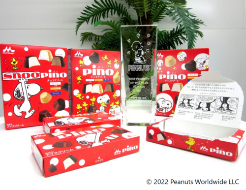ロングセラーアイス「ピノ」×人気IPコンテンツ「PEANUTS」のIP活用プロモーション事例