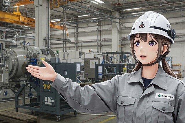 デジタルツイン工場見学の概要資料です。