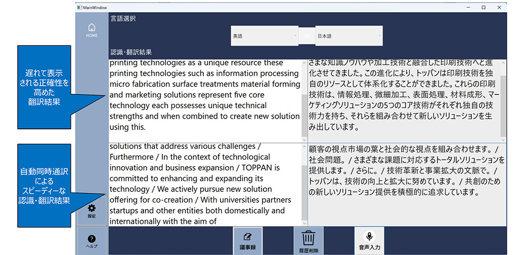 会議用同時翻訳ツール「MeeTra™」｜TOPPAN