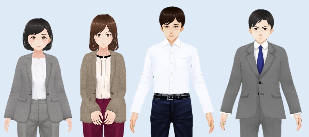 選べるAIアバター