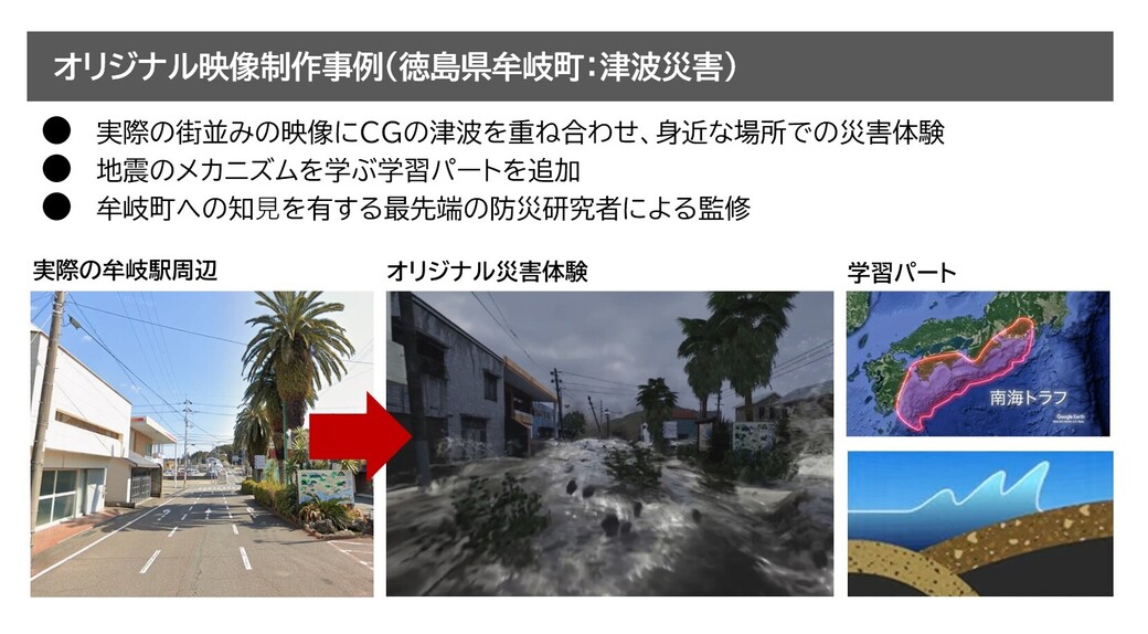 オリジナル防災教育VR制作事例