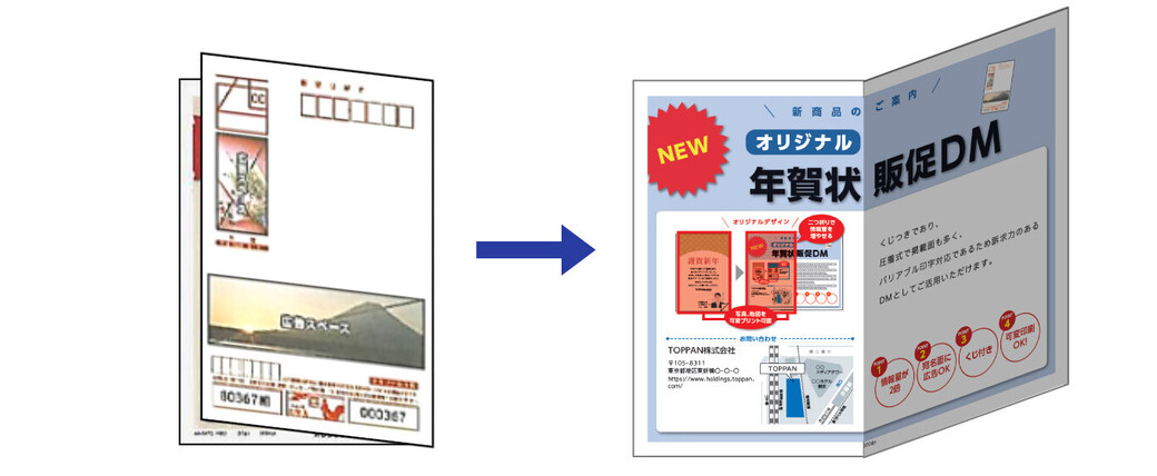 多くの情報を掲載できるイメージ